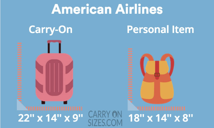 American Airlines Carry On Pet Carrier Size