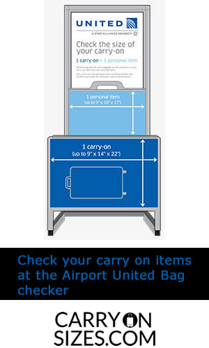 united flight carry on