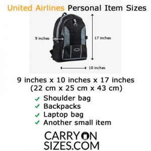 united flight carry on